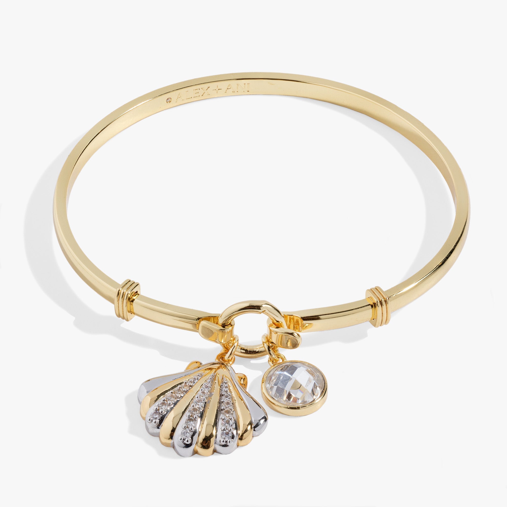 Seashell Tension Bangle - Aaria Tees Aaria Tees