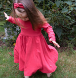 headband | scarlet red - Aaria Tees Aaria Tees