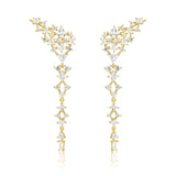 Scarlett CZ Drop Earring Aaria Tees
