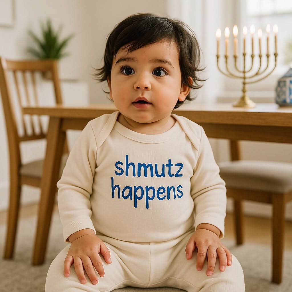 long sleeve graphic bodysuit | schmutz happens - Aaria Tees Aaria Tees