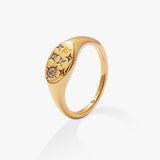 Scorpio Zodiac Ring - Aaria Tees Aaria Tees