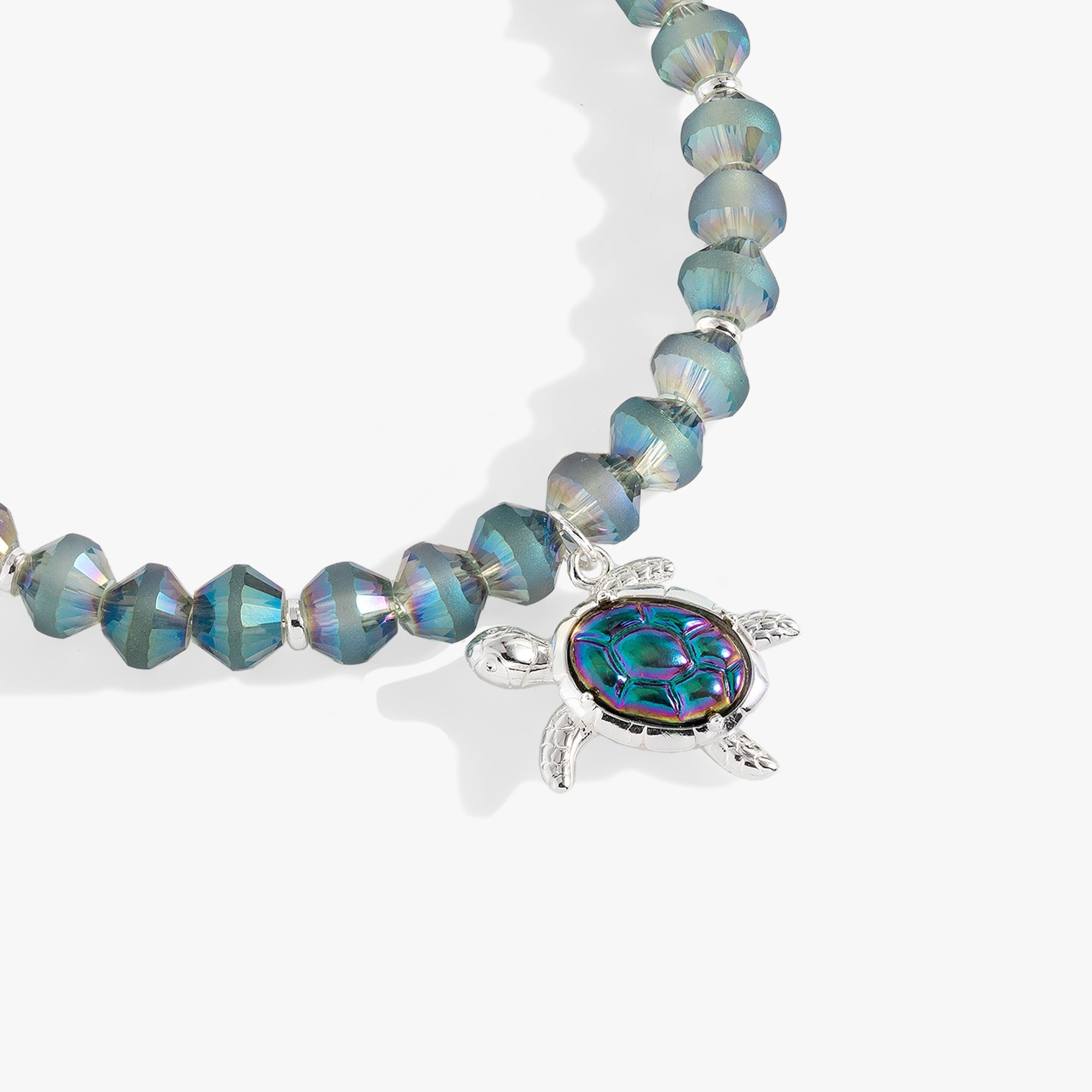 Sea Turtle Beaded Bangle - Aaria Tees Aaria Tees