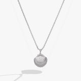 Salt + Sea 'Seashells Are Love Letters In The Sand' Seashell Locket Pendant - Aaria Tees Aaria Tees