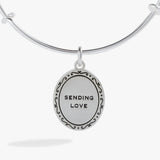 Sending Love Charm Bangle - Aaria Tees Aaria Tees