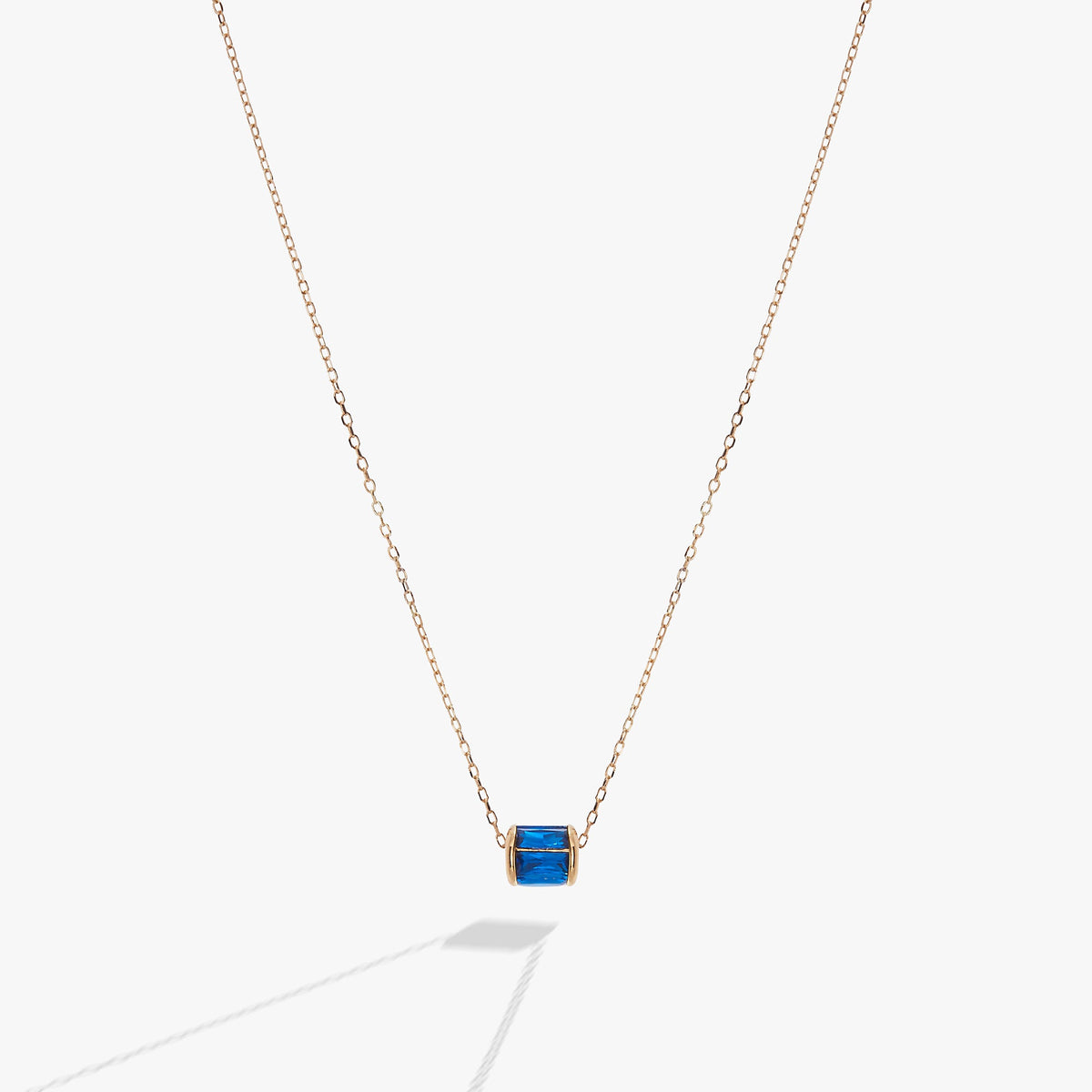 September Birthstone Precious Pendant Necklace - Aaria Tees