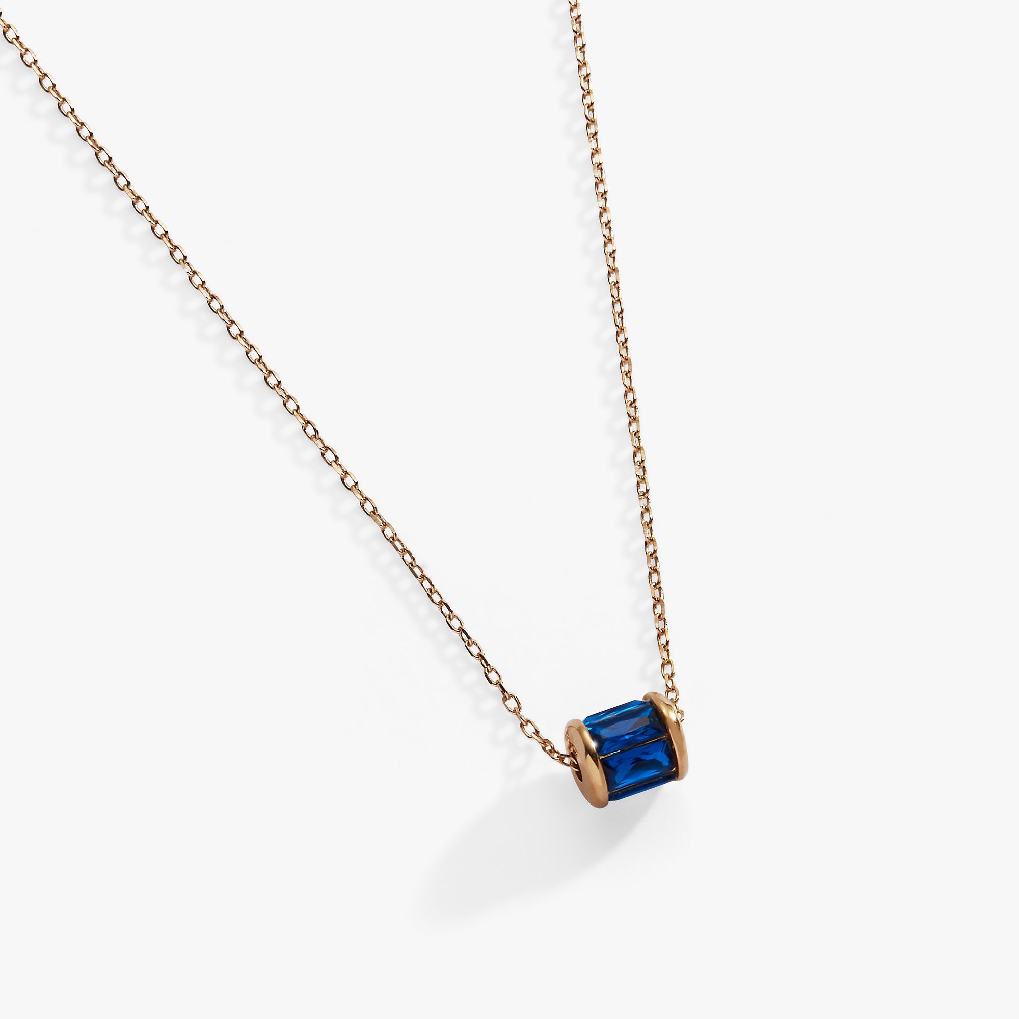 September Birthstone Precious Pendant Necklace - Aaria Tees Aaria Tees