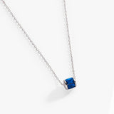 September Birthstone Precious Pendant Necklace - Aaria Tees Aaria Tees