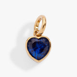 September 'Protection' Heart Birthstone Charm - Aaria Tees Aaria Tees