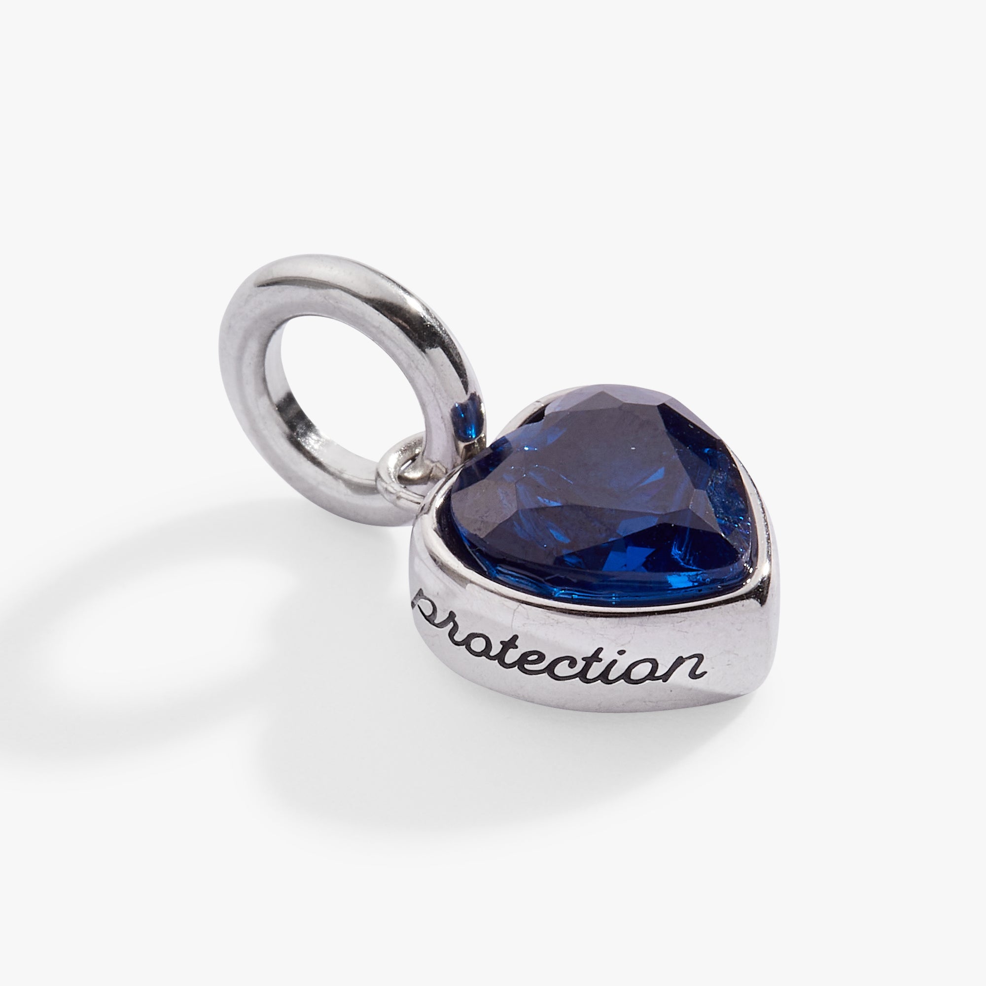 September 'Protection' Heart Birthstone Charm - Aaria Tees Aaria Tees