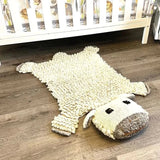 Organic Wool Play Mat + Nursery Rug  | Sheep - Aaria Tees Aaria Tees