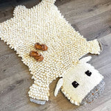 Organic Wool Play Mat + Nursery Rug  | Sheep - Aaria Tees Aaria Tees
