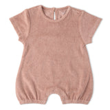 Organic Short Romper - Clay - Aaria Tees Aaria Tees
