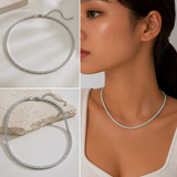 Chloe Tennis Choker Aaria Tees