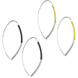 Simple Beauty Sterling Earrings - Aaria Tees Aaria Tees