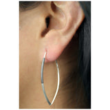 Simple Beauty Sterling Earrings - Aaria Tees Aaria Tees