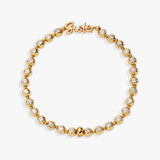 Sister Elongated Crystal Stretch Bracelet - Aaria Tees Aaria Tees