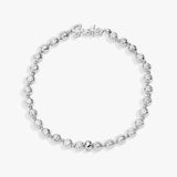 Sister Elongated Crystal Stretch Bracelet - Aaria Tees Aaria Tees