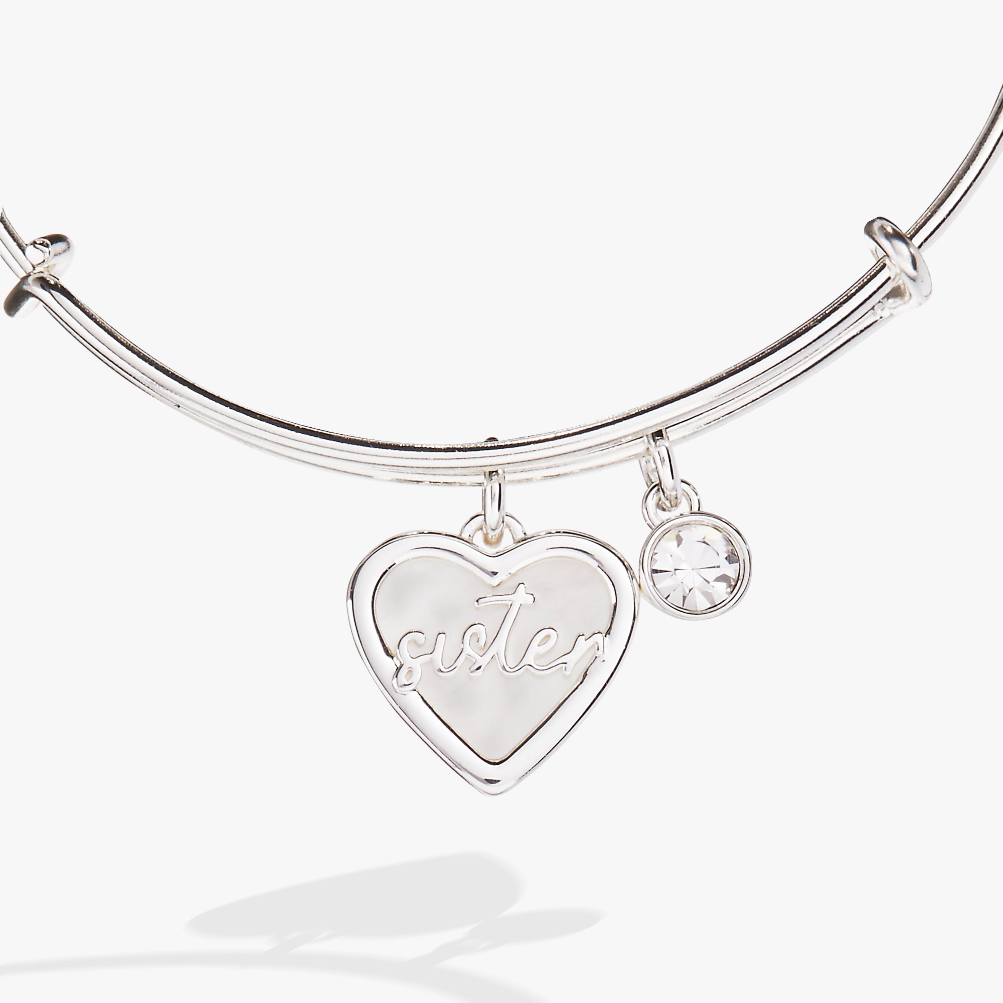 Sister Mother of Pearl Bangle - Aaria Tees Aaria Tees