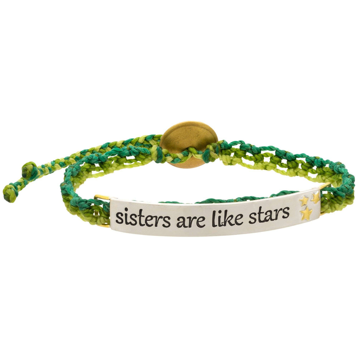 Sisters are Like Stars Handwoven Bracelet - Aaria Tees