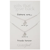 Sisters Matching Necklaces - Aaria Tees Aaria Tees