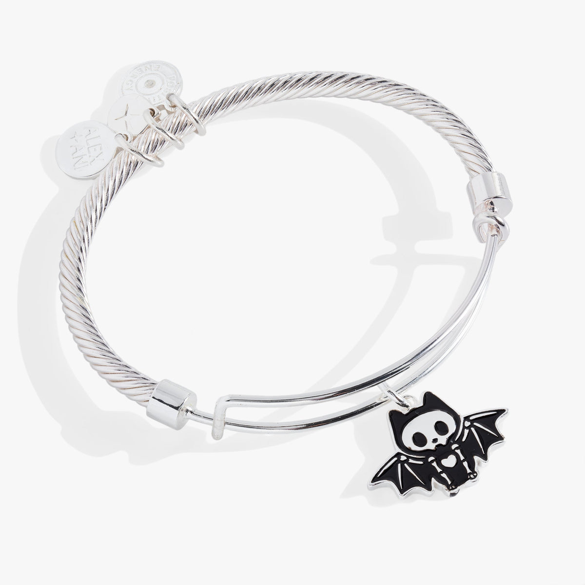 Bat Skeleton Bangle Bracelet - Aaria Tees