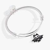 Bat Skeleton Bangle Bracelet - Aaria Tees Aaria Tees