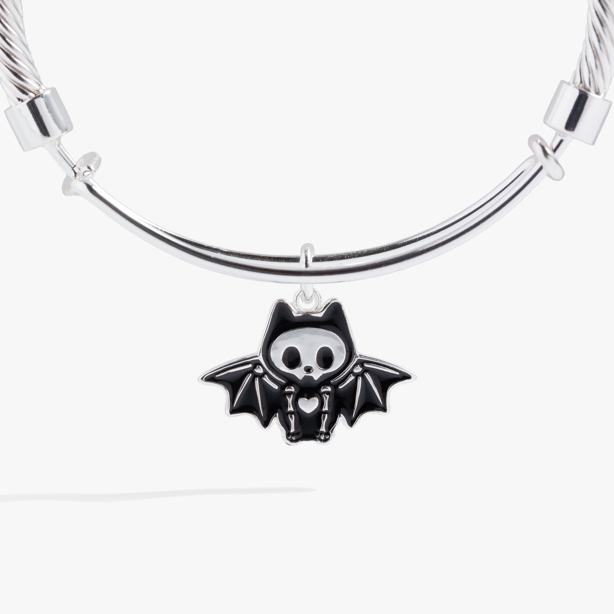 Bat Skeleton Bangle Bracelet - Aaria Tees Aaria Tees
