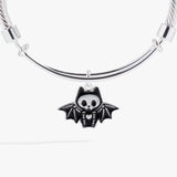 Bat Skeleton Bangle Bracelet - Aaria Tees Aaria Tees