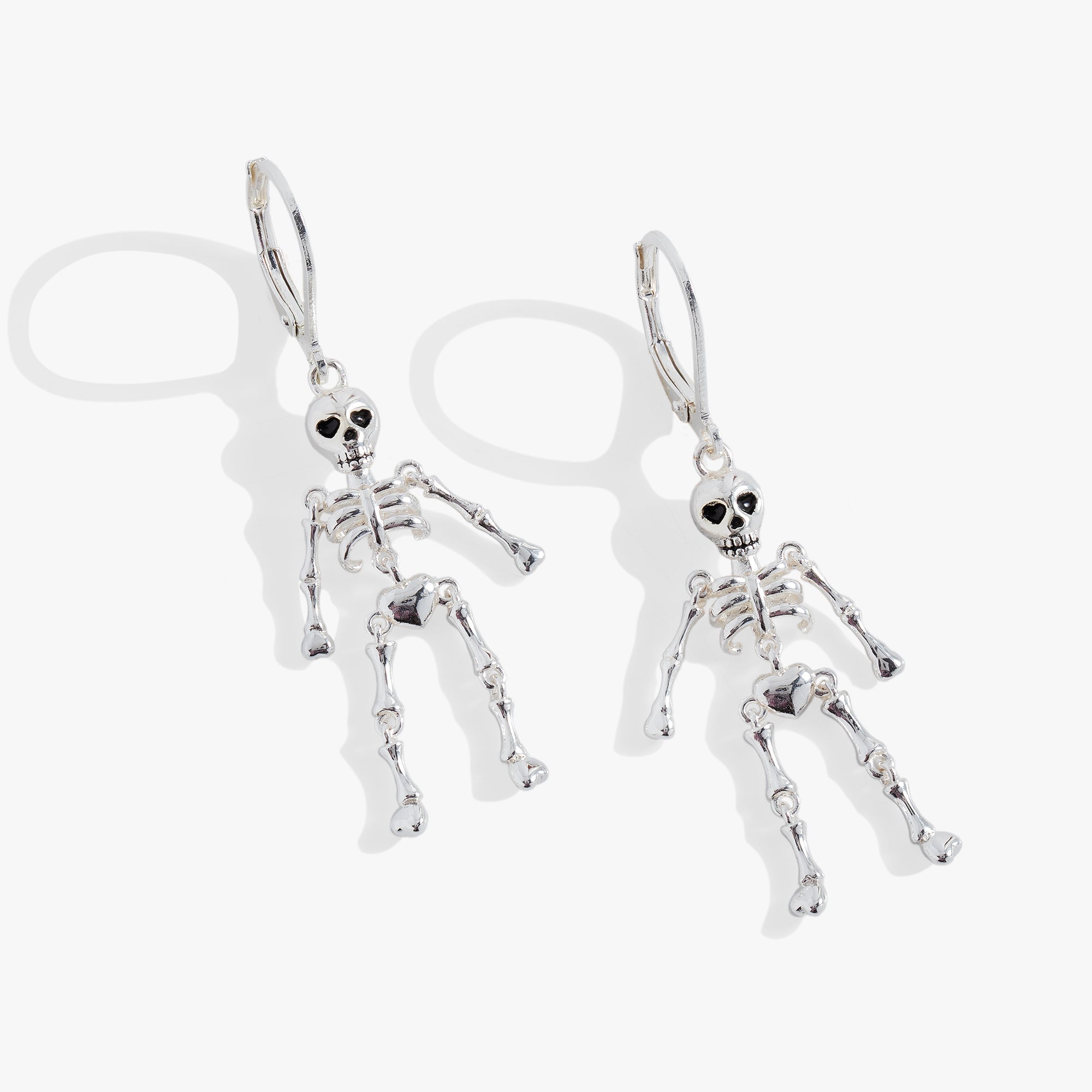 Skeleton Drop Earring - Aaria Tees Aaria Tees