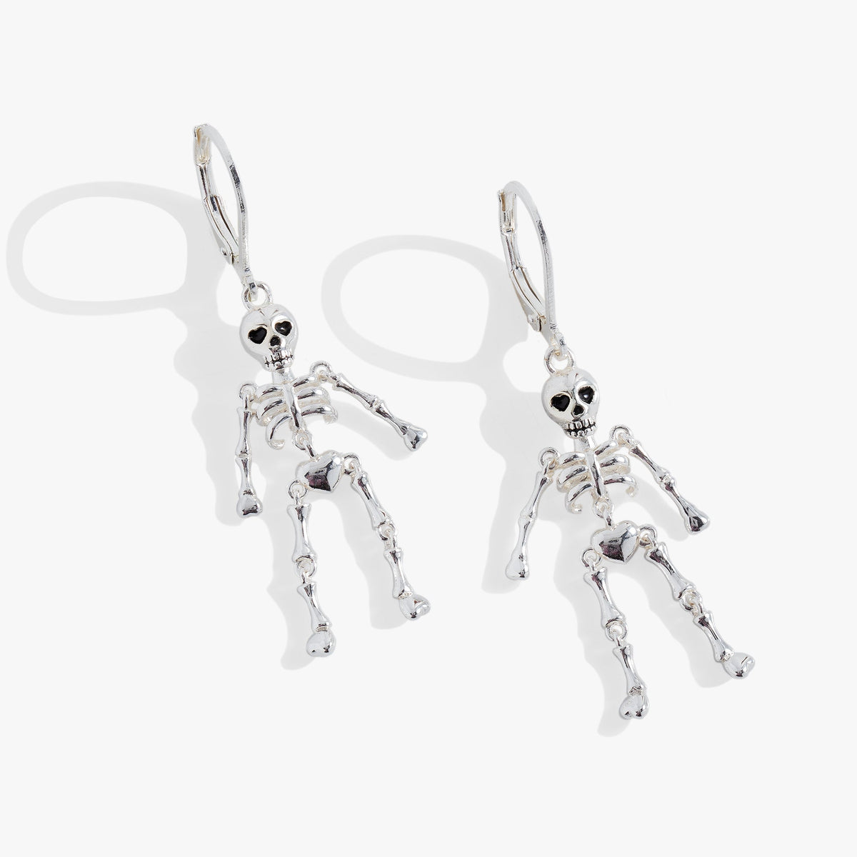 Skeleton Drop Earring - Aaria Tees