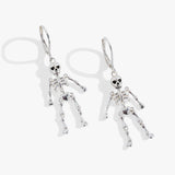 Skeleton Drop Earring - Aaria Tees Aaria Tees