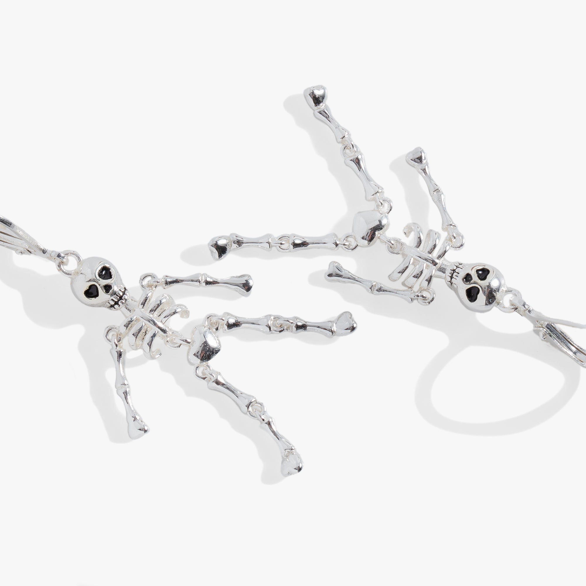 Skeleton Drop Earring - Aaria Tees Aaria Tees