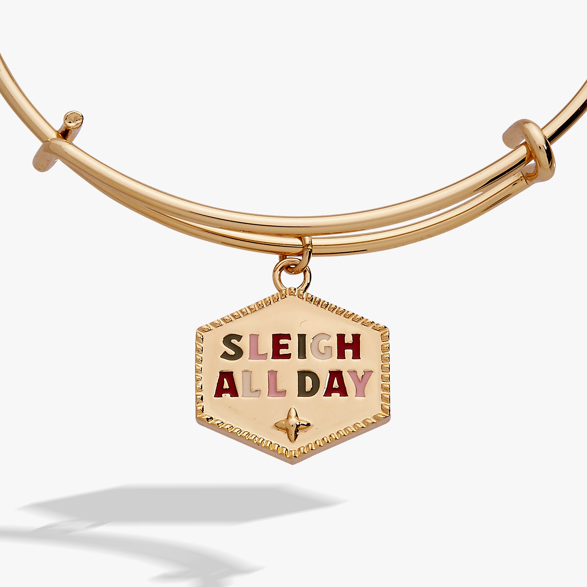 ‘Sleigh All Day’ Charm Bangle - Aaria Tees Aaria Tees
