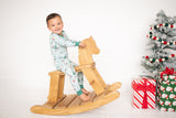 Snow Day Green - Aaria Tees Aaria Tees