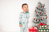 Snow Day Green - Aaria Tees Aaria Tees
