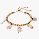 Winter Wonderland Multi Charm Bolo Bracelet - Aaria Tees Aaria Tees
