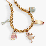 Winter Wonderland Multi Charm Bolo Bracelet - Aaria Tees Aaria Tees