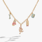 Winter Wonderland Multi Charm Necklace - Aaria Tees Aaria Tees