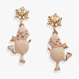 Winter Wonderland Snowman Drop Earrings - Aaria Tees Aaria Tees