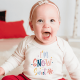 graphic bodysuit | snow sweet (long sleeve) - Aaria Tees Aaria Tees