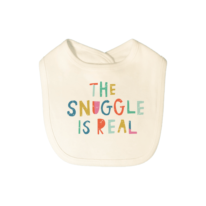 graphic bib | snuggle - Aaria Tees