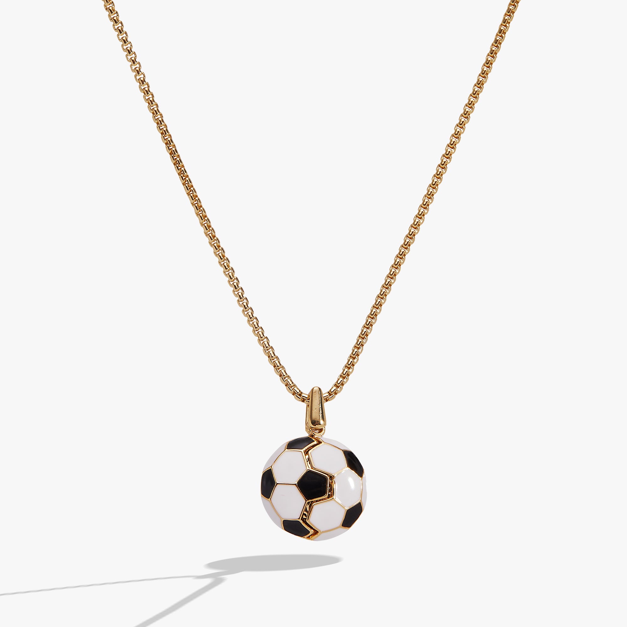 Soccer Ball "Control The Ball, Command The Game" Locket Necklace - Aaria Tees Aaria Tees