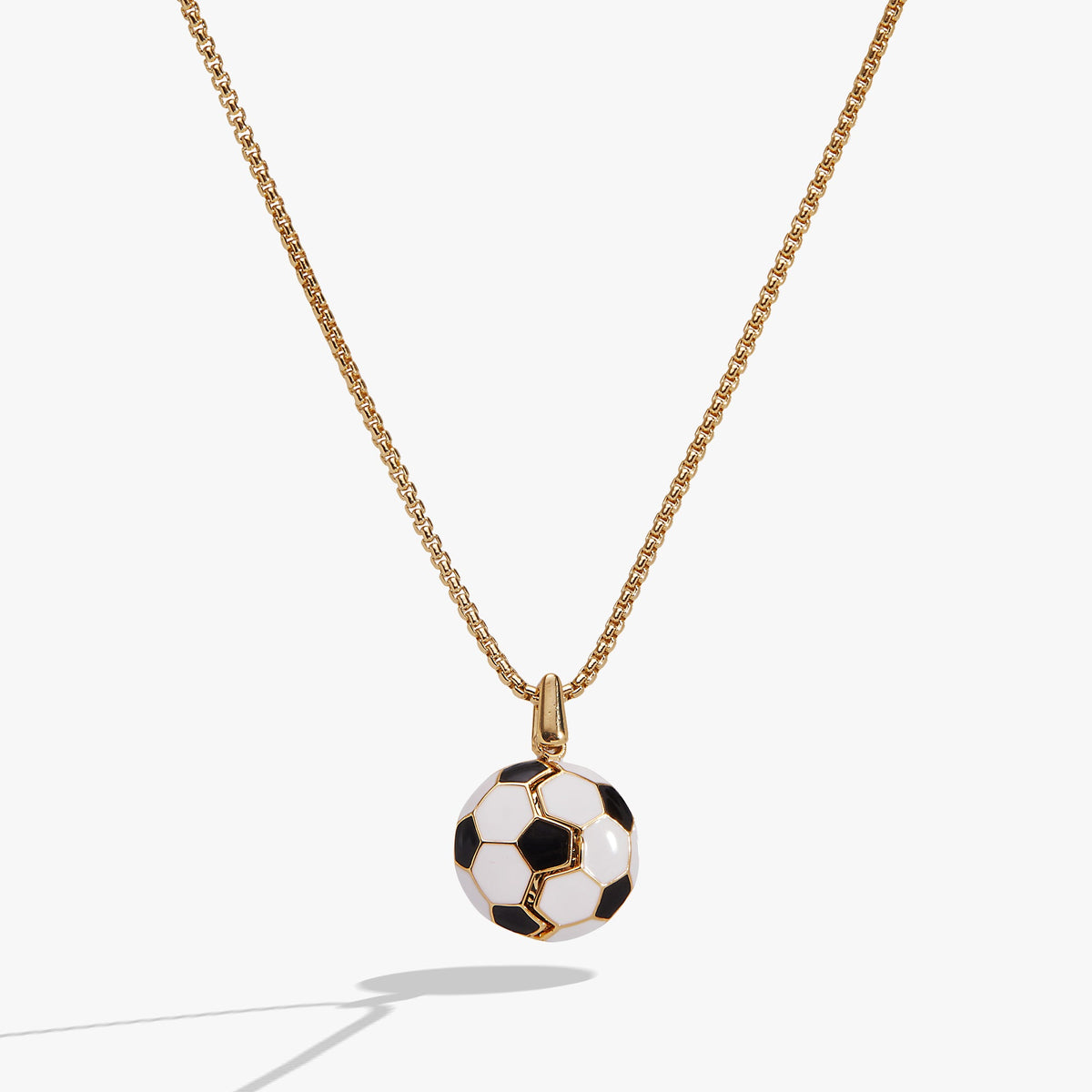 Soccer Ball "Control The Ball, Command The Game" Locket Necklace - Aaria Tees