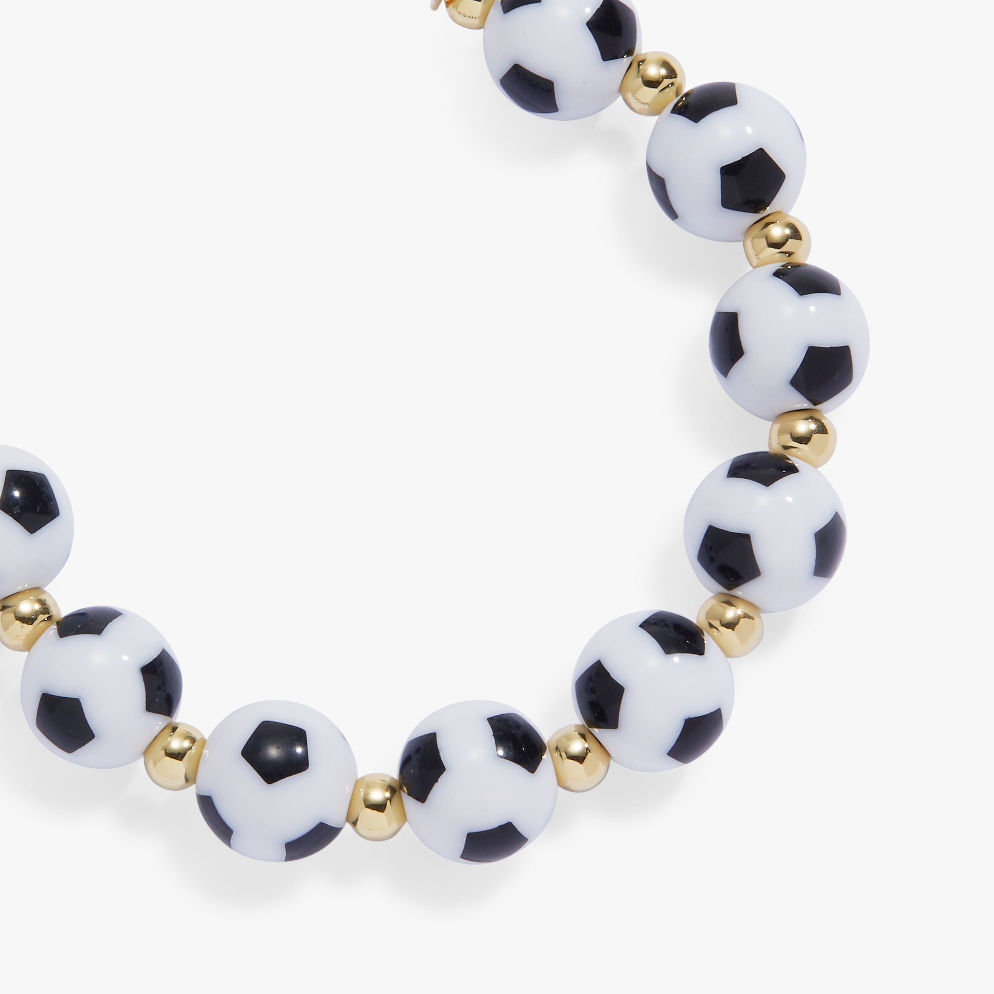 Soccer Oversized Beaded Bangle - Aaria Tees Aaria Tees