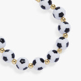 Soccer Oversized Beaded Bangle - Aaria Tees Aaria Tees