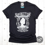 Society of Obstinate Headstrong Girls Short Sleeve Crew Neck Tee - Aaria Tees Aaria Tees
