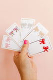 Sophia  Bow Earrings - Pink Birthday Confetti - Aaria Tees Aaria Tees