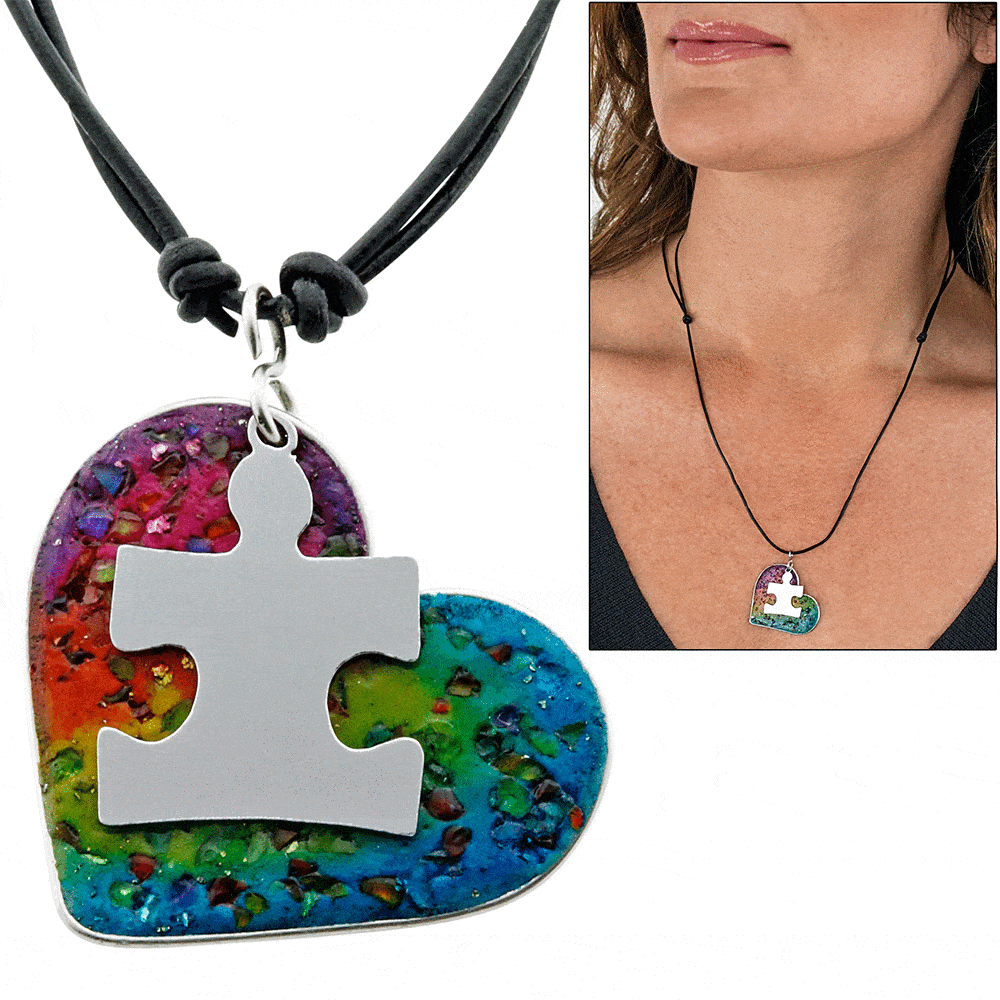 Spectrum of Love Gemstone & Sterling Necklace - Aaria Tees