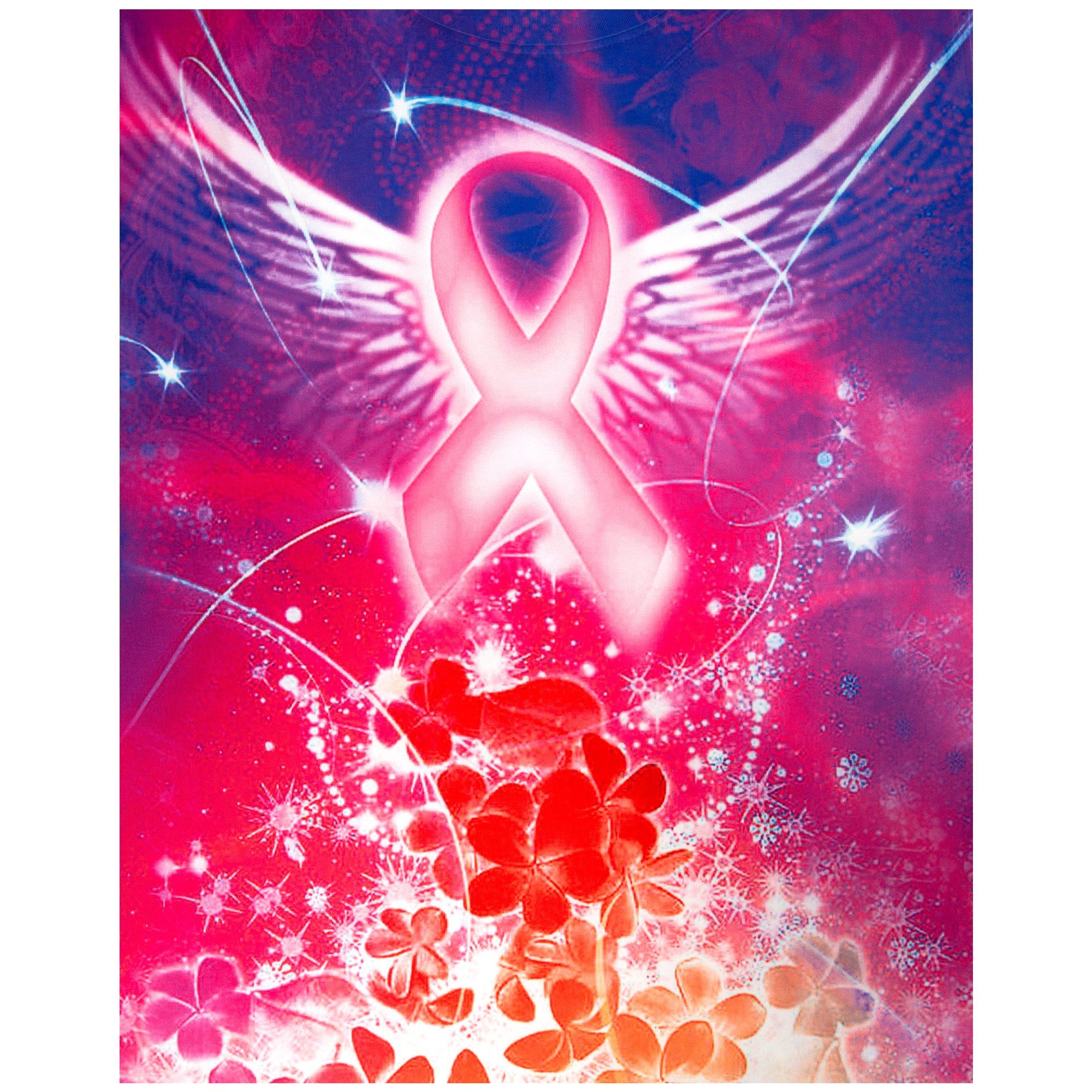 Spirit Wings Pink Ribbon Tee - Aaria Tees Aaria Tees