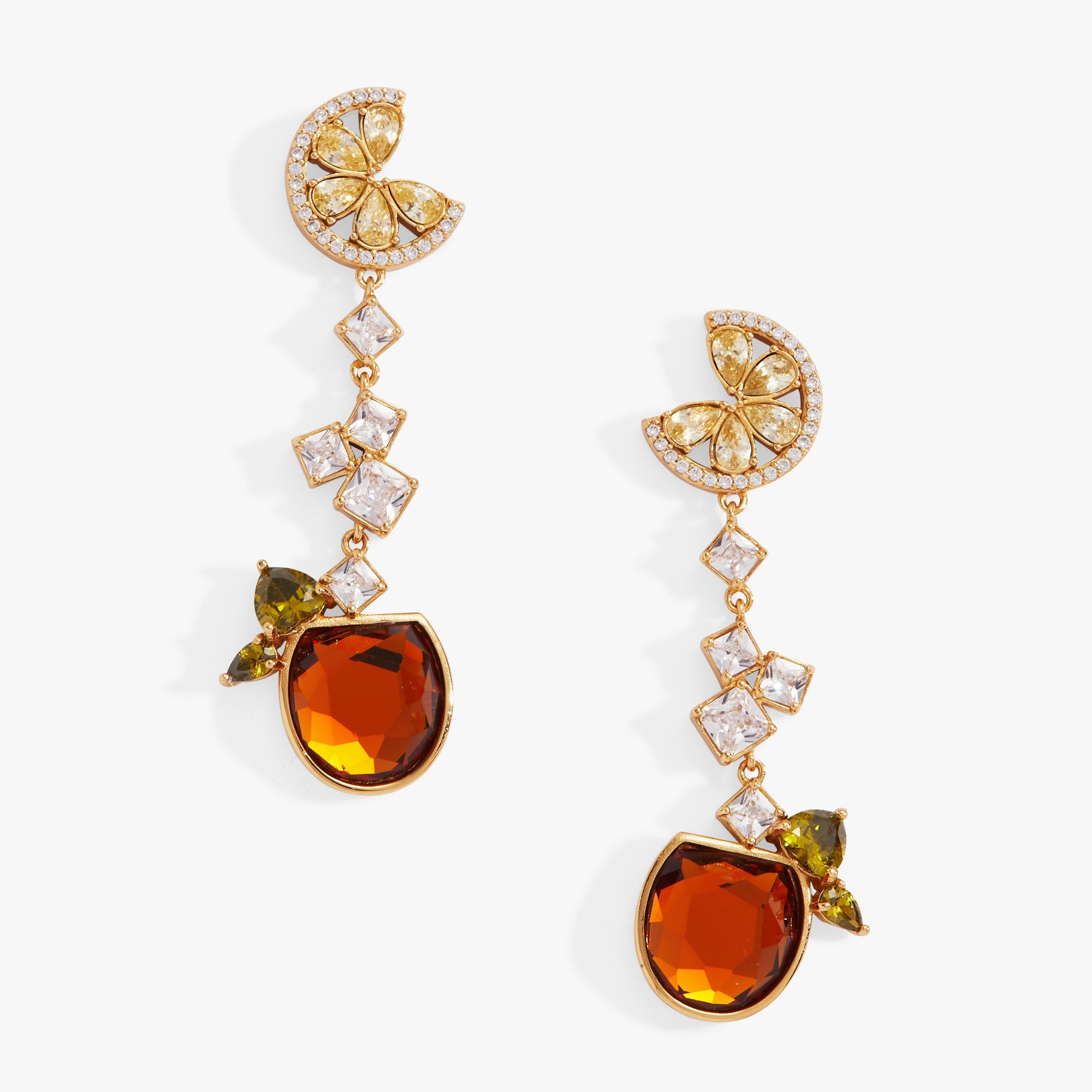 Spritz O Clock Statement Earring - Aaria Tees Aaria Tees